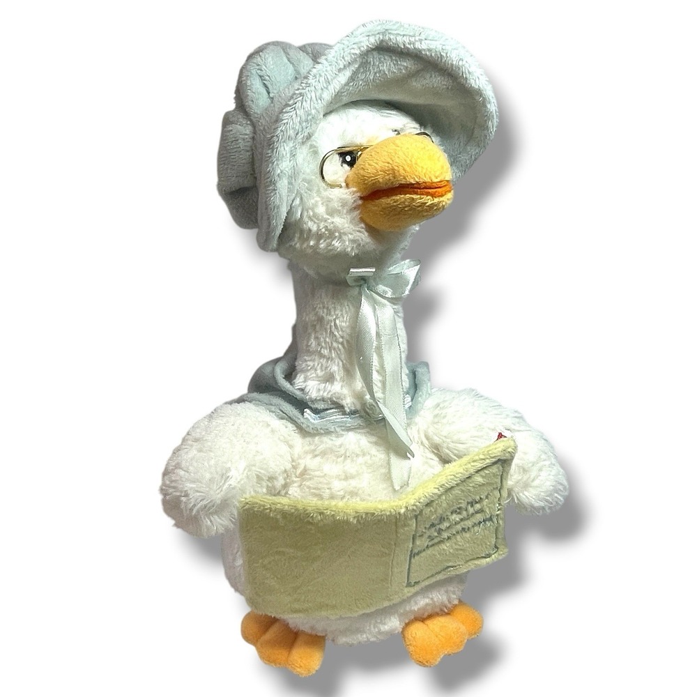 Mother Goose 14"~7 Animated Nursery Rhymes Country Goose Cuddle Barn See Video!